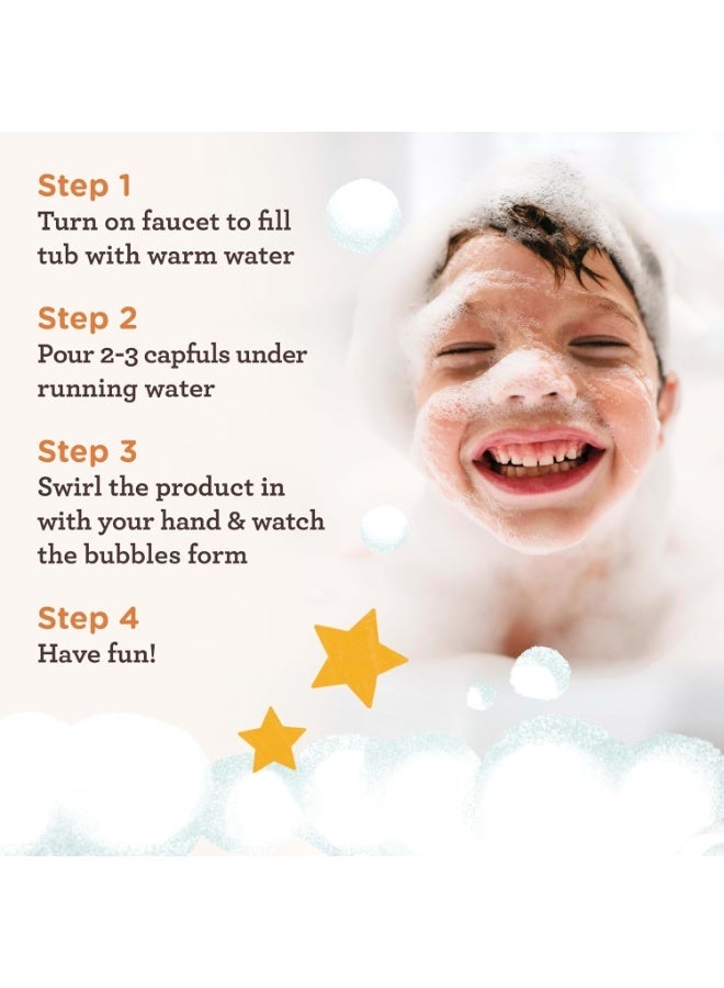 Aveeno Kids Sensitive Skin Bubble Bath 567ml - Image 5